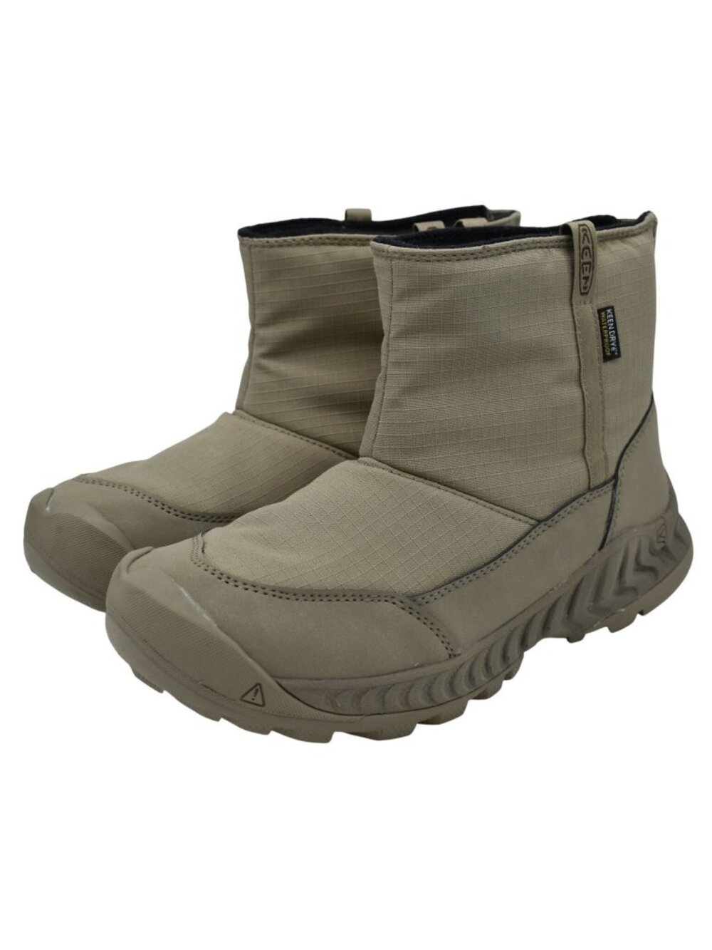 Keen Womens Size 7 Hood NXIS Brindle Pull On Insulated Waterproof Boots Shoes